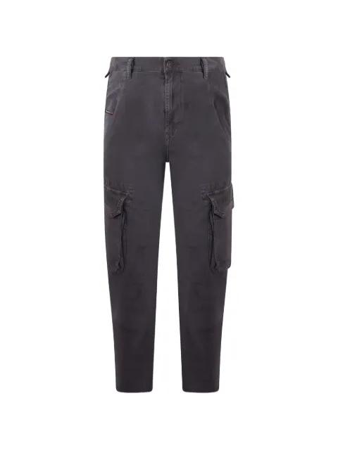 straight-cut cargo jeans by DIESEL