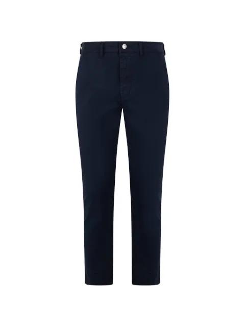 straight-cut pocket-detail trousers by DIESEL