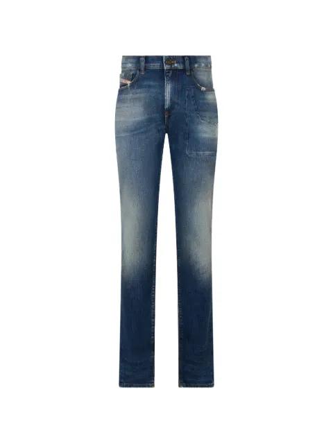 straight-leg faded-effect jeans by DIESEL