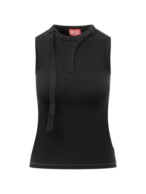 tie detail tank top by DIESEL