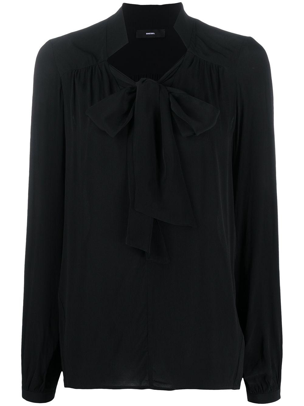tied neck blouse by DIESEL