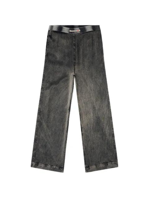 viscose pants with a fluid fit by DIESEL