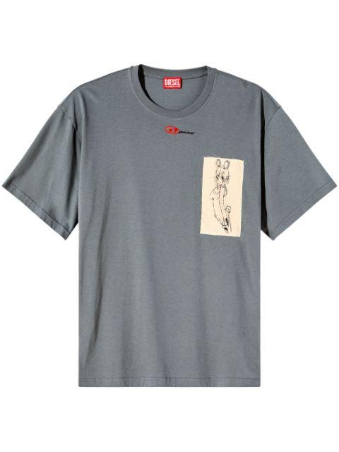 x Damiano David T-Boxt T-shirt by DIESEL