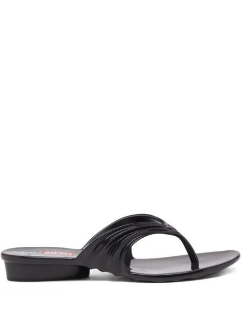 x Melissa Quantum thong sandals by DIESEL