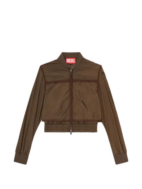 zip-up bomber jacket by DIESEL