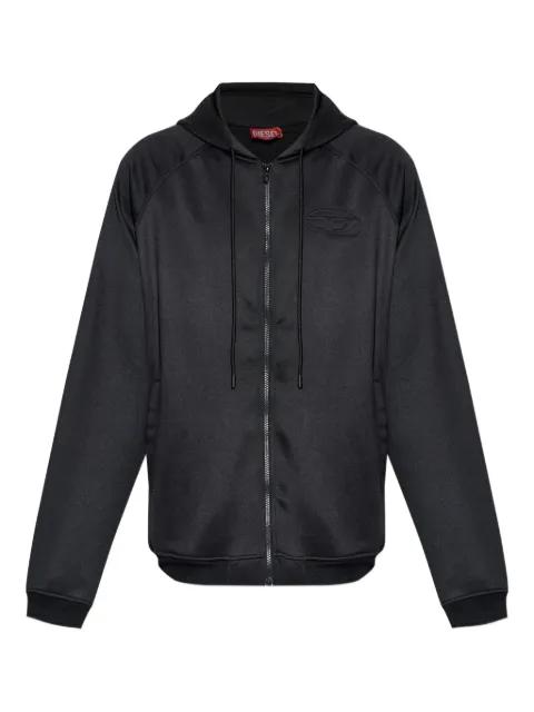 zip-up hoodie by DIESEL