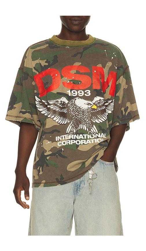 Diet Starts Monday Eagle Tee in Green by DIET STARTS MONDAY