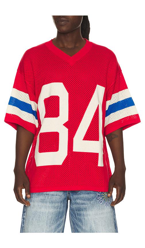 Diet Starts Monday Knit Jersey in Red by DIET STARTS MONDAY