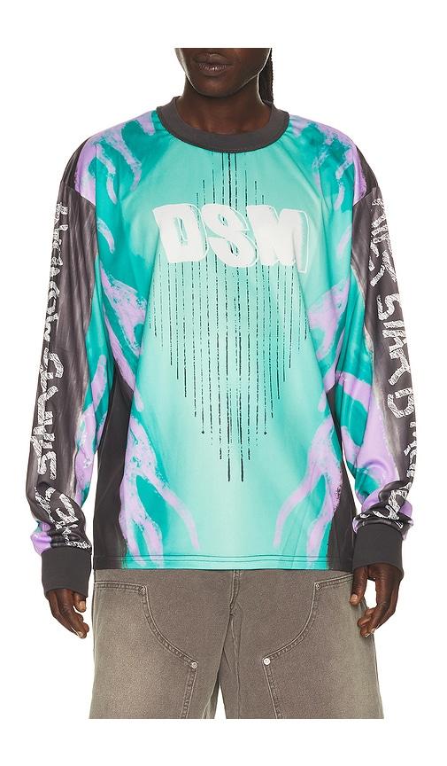 Diet Starts Monday MX Flame Jersey in Teal by DIET STARTS MONDAY