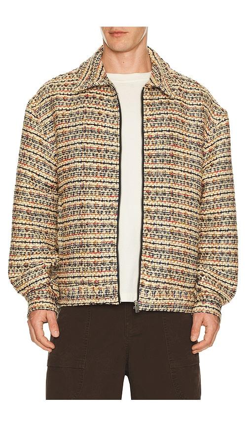 Diet Starts Monday Tweed Jacket in Brown by DIET STARTS MONDAY