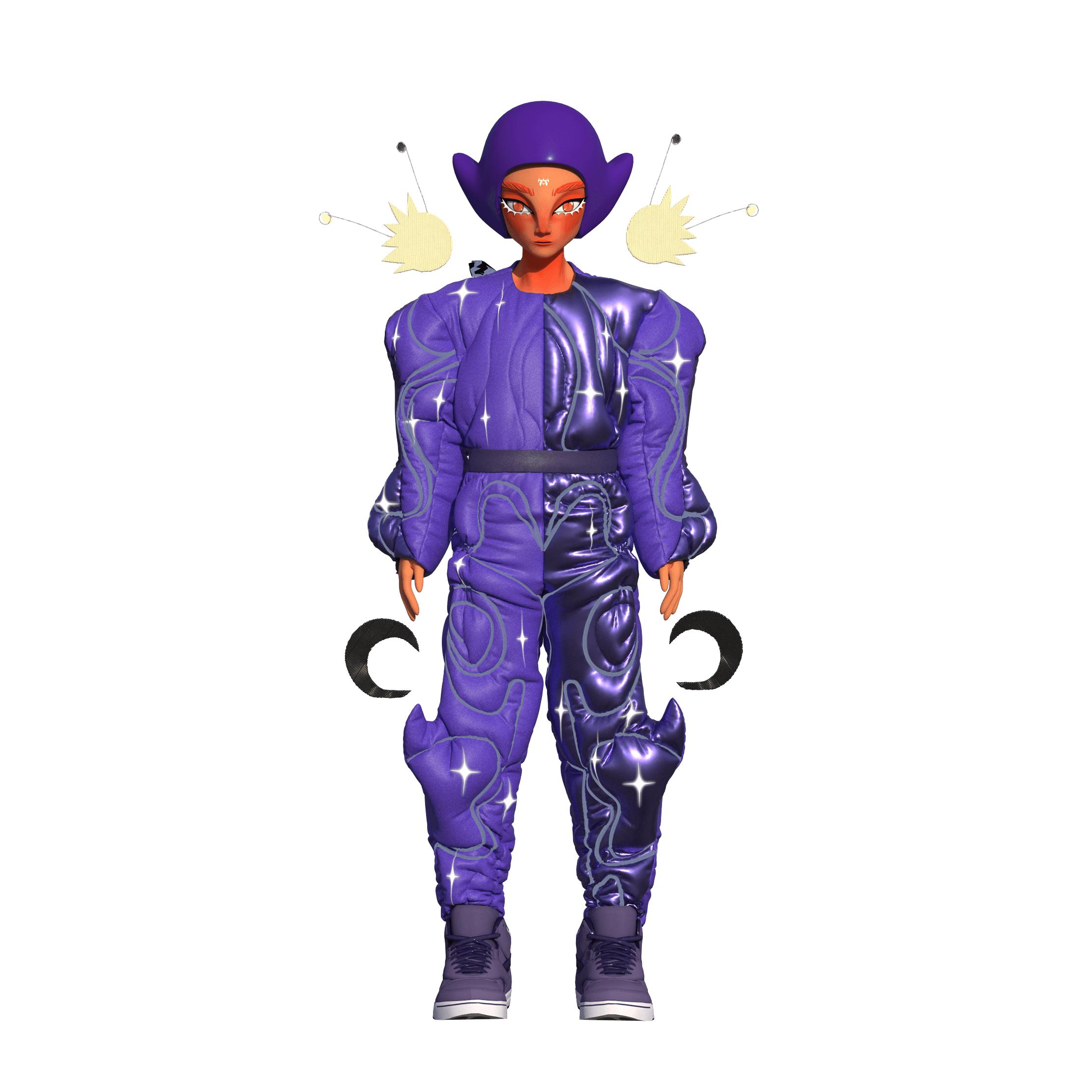 Mars Space Uniform by DIGITAL.FASHION.PRINCESS