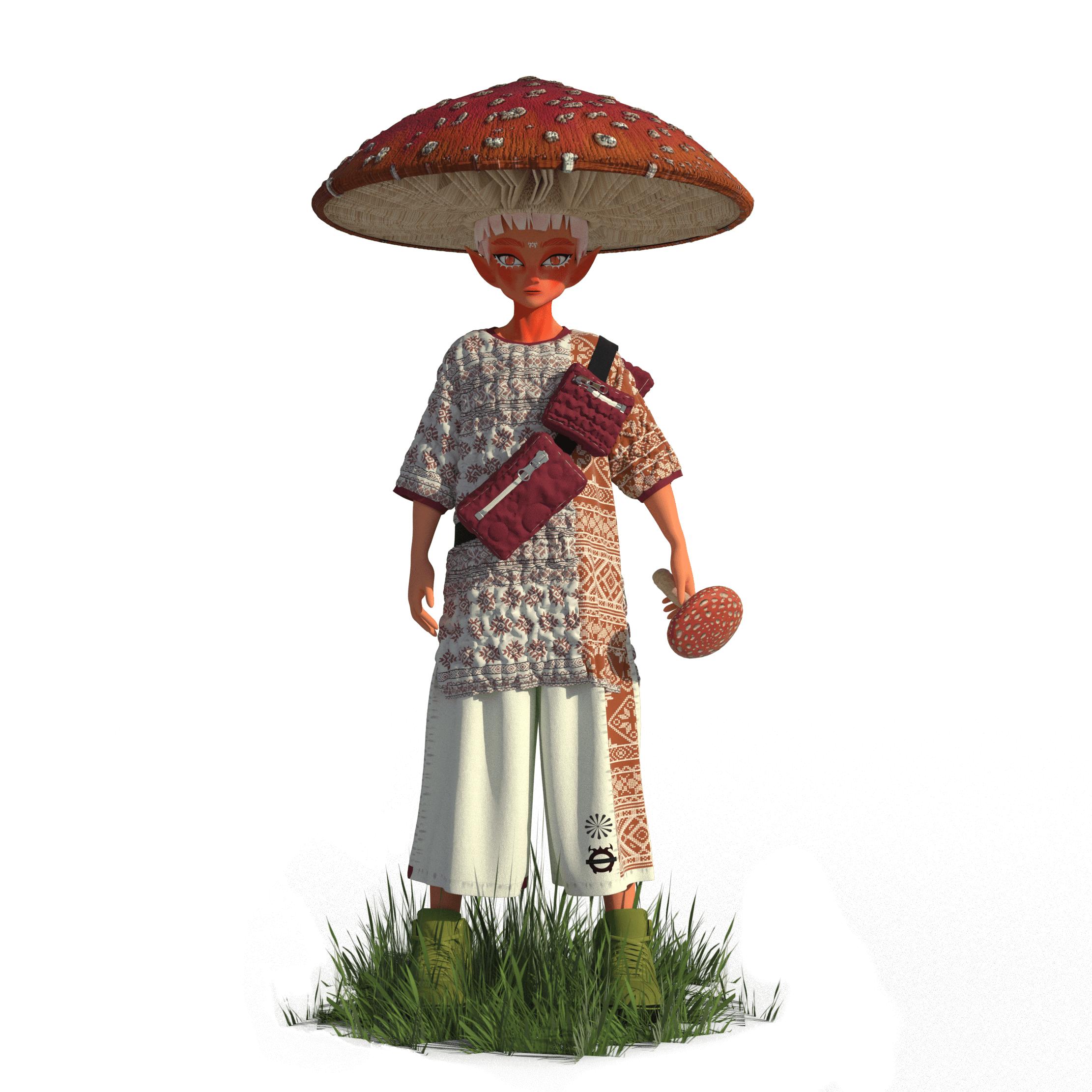 Shroomster by DIGITAL.FASHION.PRINCESS