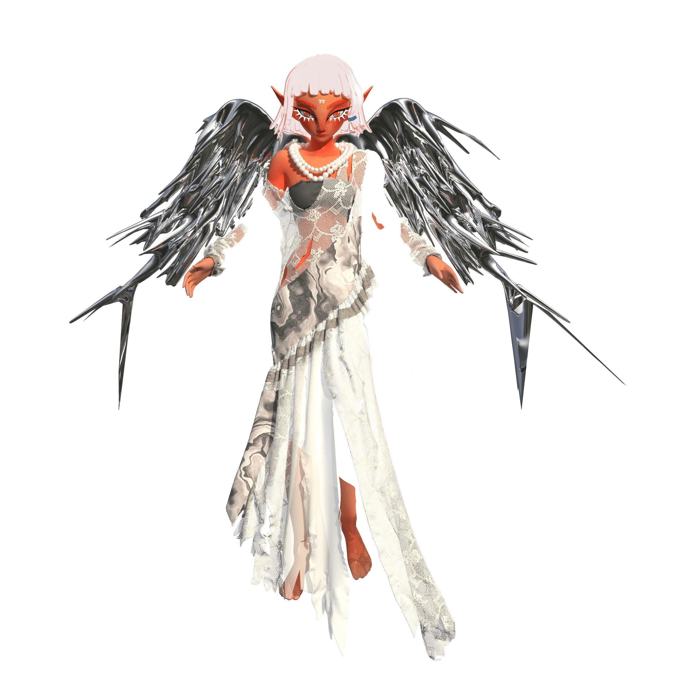 The Angel by DIGITAL.FASHION.PRINCESS