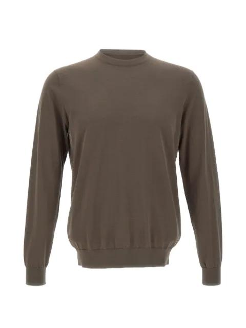 ribbed crew neck sweater by DIKTAT
