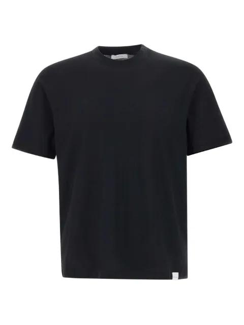 side-slit crew-neck t-shirt by DIKTAT