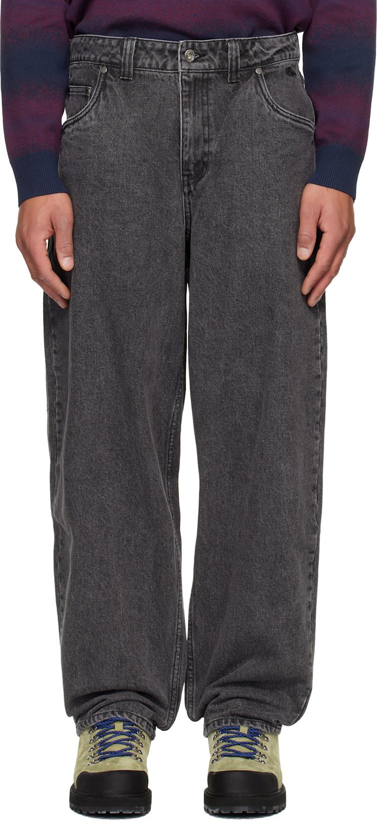 Black Baggy Jeans by DIME