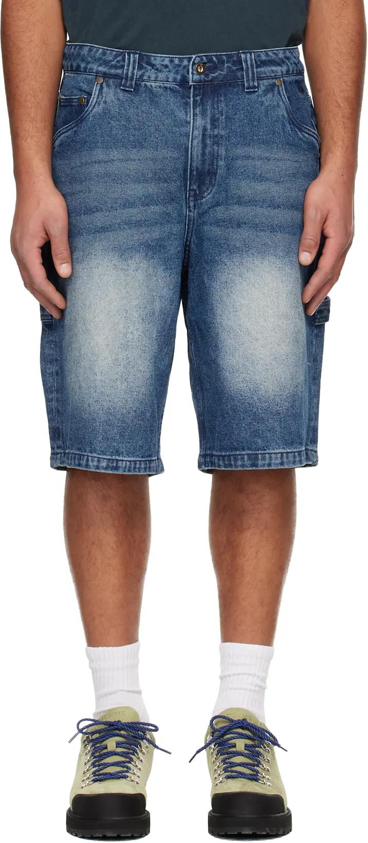 Blue Classic Denim Shorts by DIME