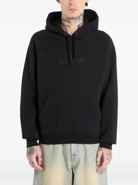Cursive hoodied sweater by DIME