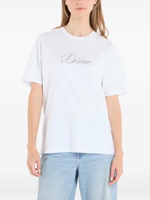 Cursive logo T-shirt by DIME