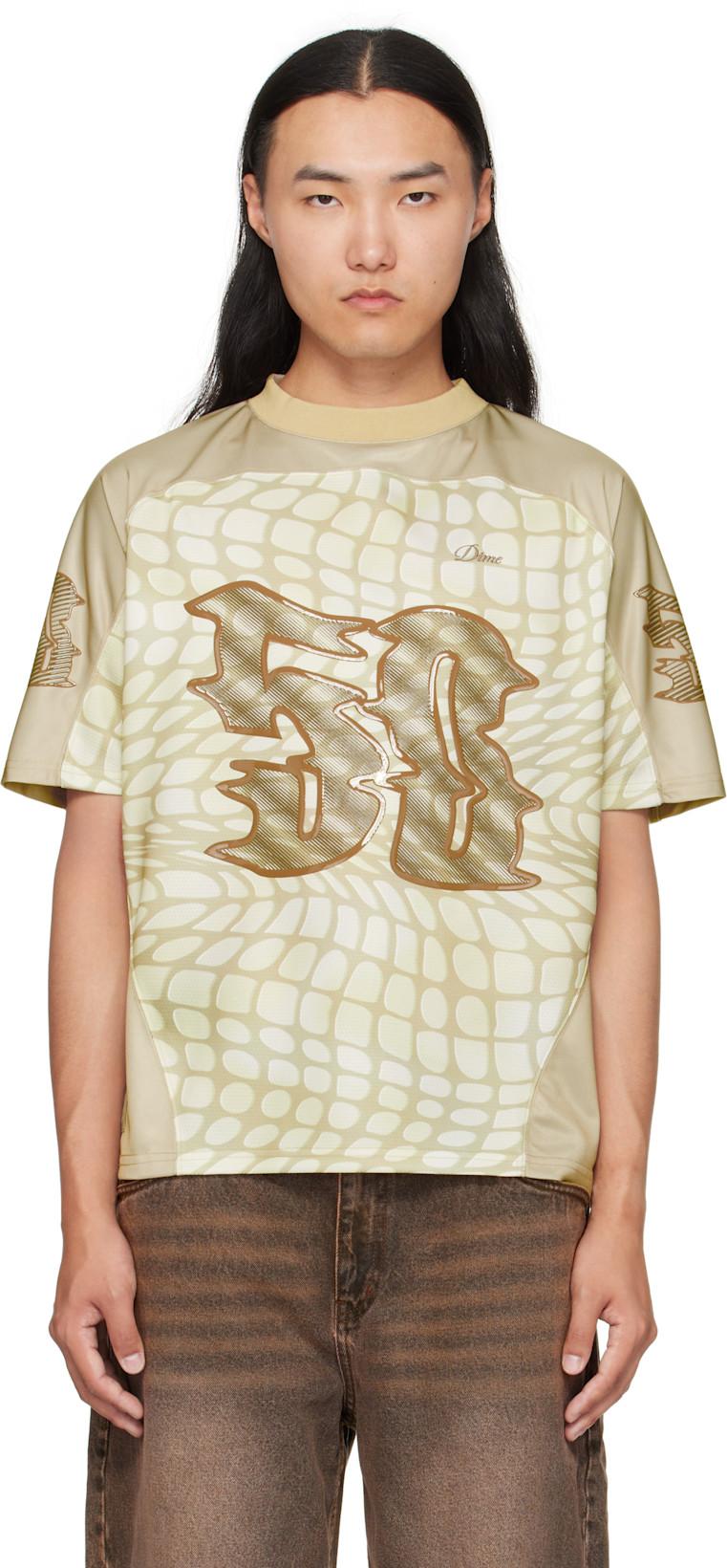 Taupe N50 Jersey T-shirt by DIME