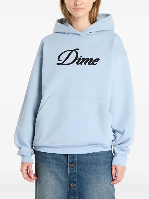 cursive-logo hoodie by DIME