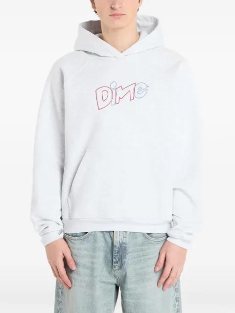 embroidered hoodie by DIME