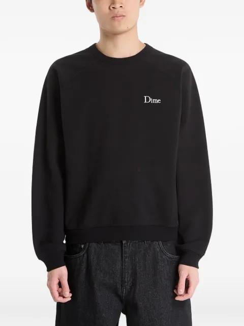 logo-embroidered sweatshirt by DIME