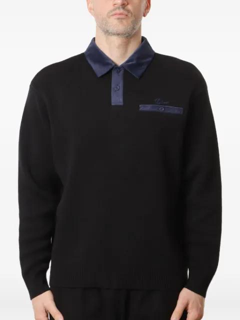 long-sleeve polo shirt by DIME