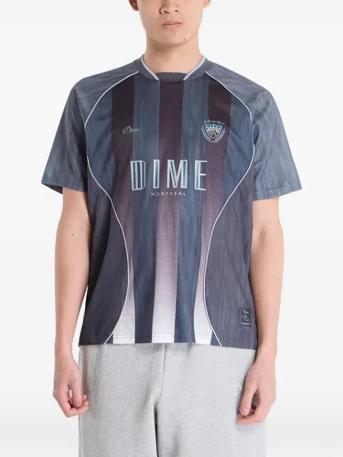 striped-pattern T-shirt by DIME