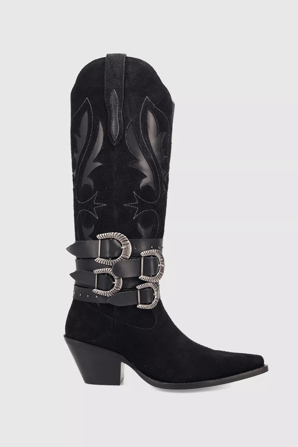 Dingo Buck Wild Suede Leather Cowboy Boot by DINGO