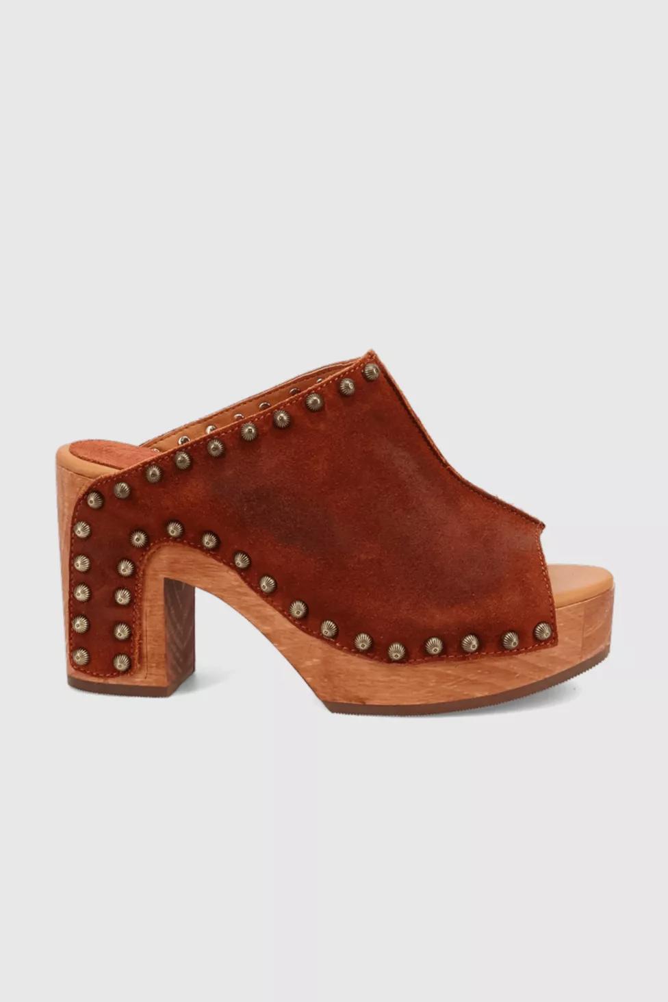 Dingo Echo Wooden Platform Sandal by DINGO