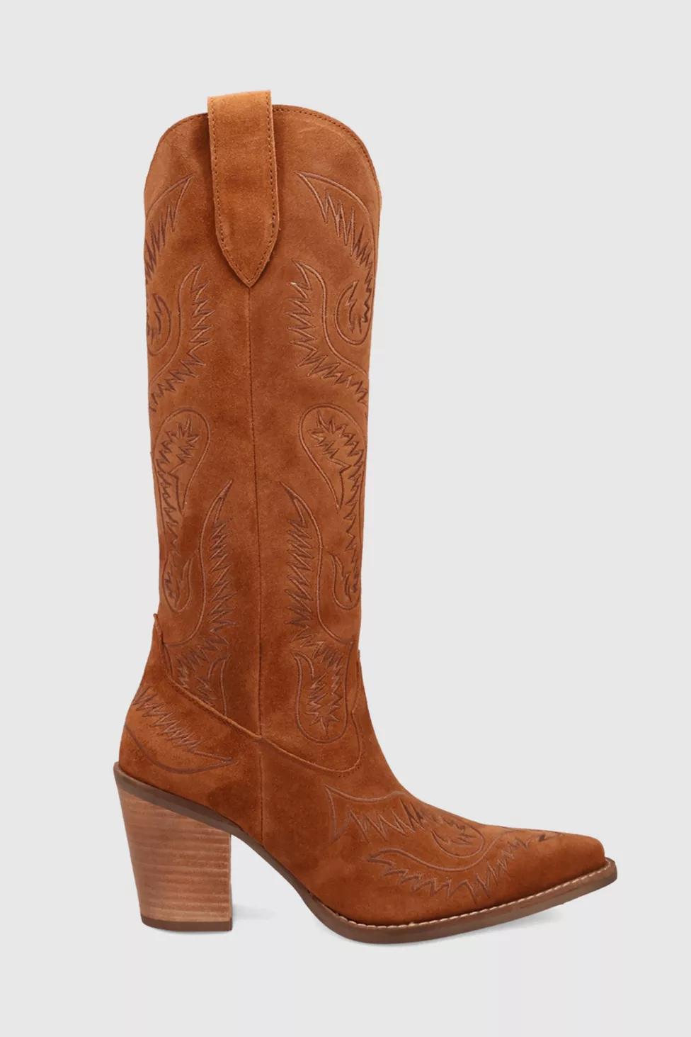 Dingo Evita Leather Cowboy Boot by DINGO