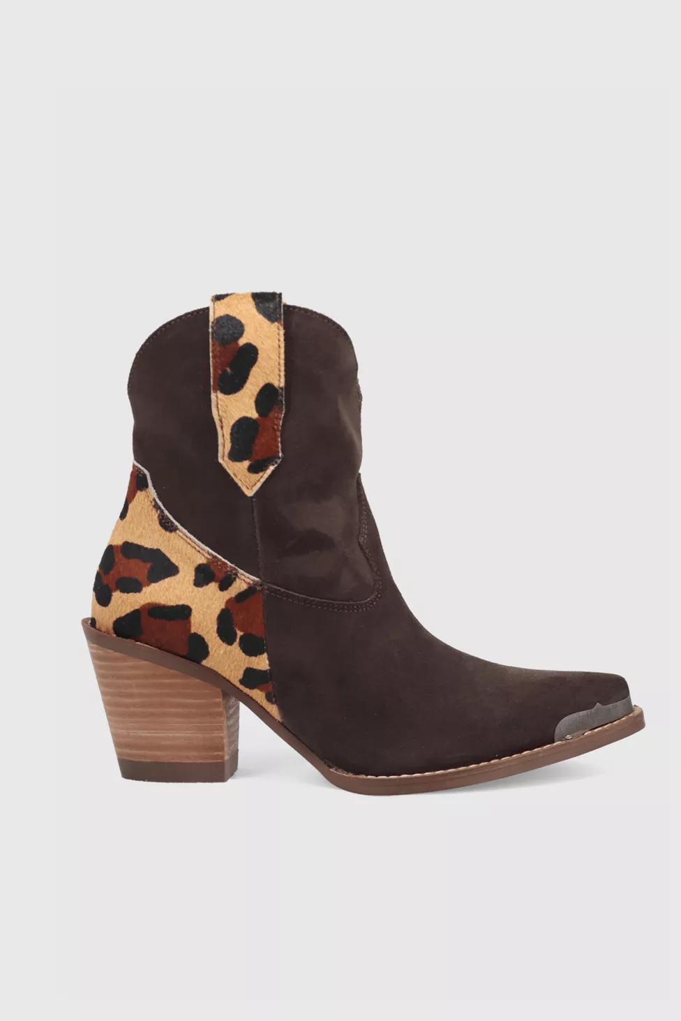 Dingo Texas Charm Suede Leather Bootie by DINGO