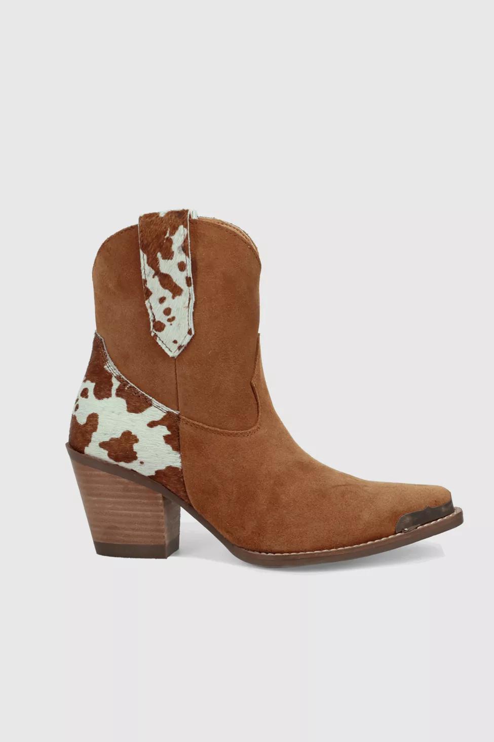 Dingo Texas Charm Suede Leather Bootie by DINGO