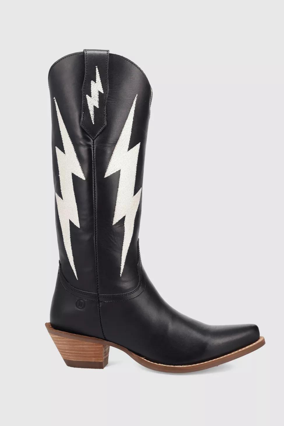 Dingo Thunderbolt Leather Cowboy Boot by DINGO
