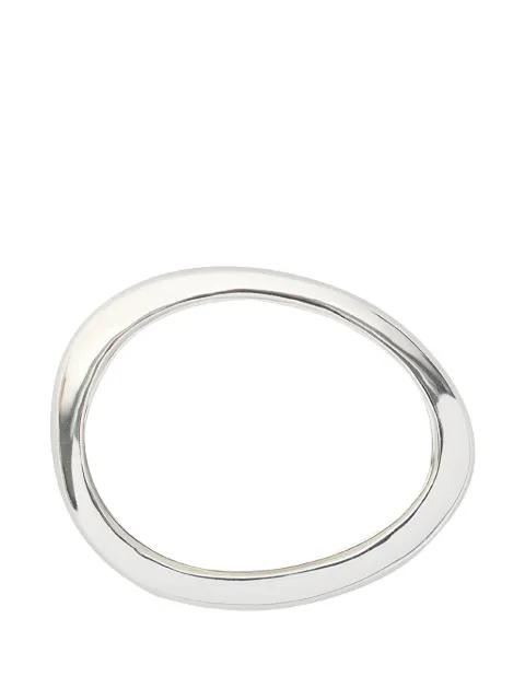 Rock Wishbone thin bangle bracelet by DINOSAUR DESIGNS