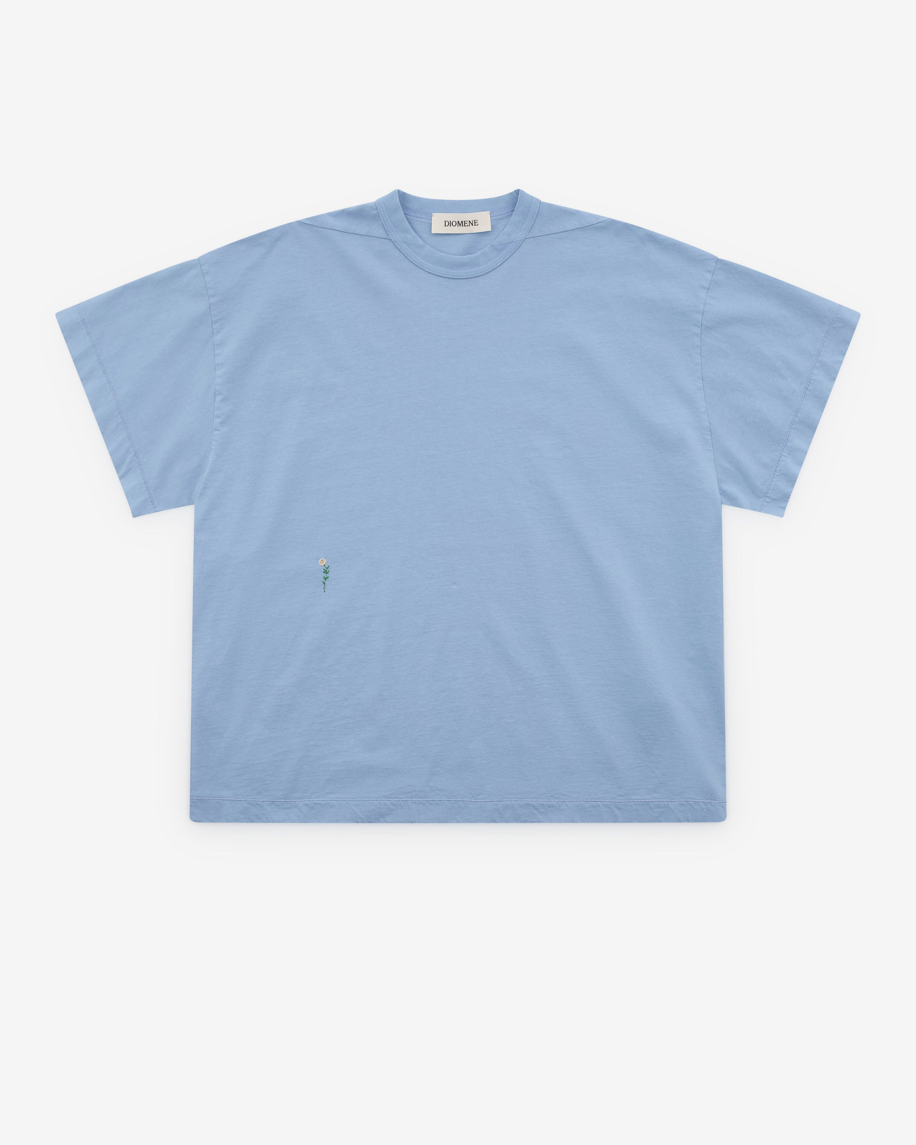 Diomene - Men’s Short Sleeve T-Shirt - (Cornflower Blue) by DIOMENE