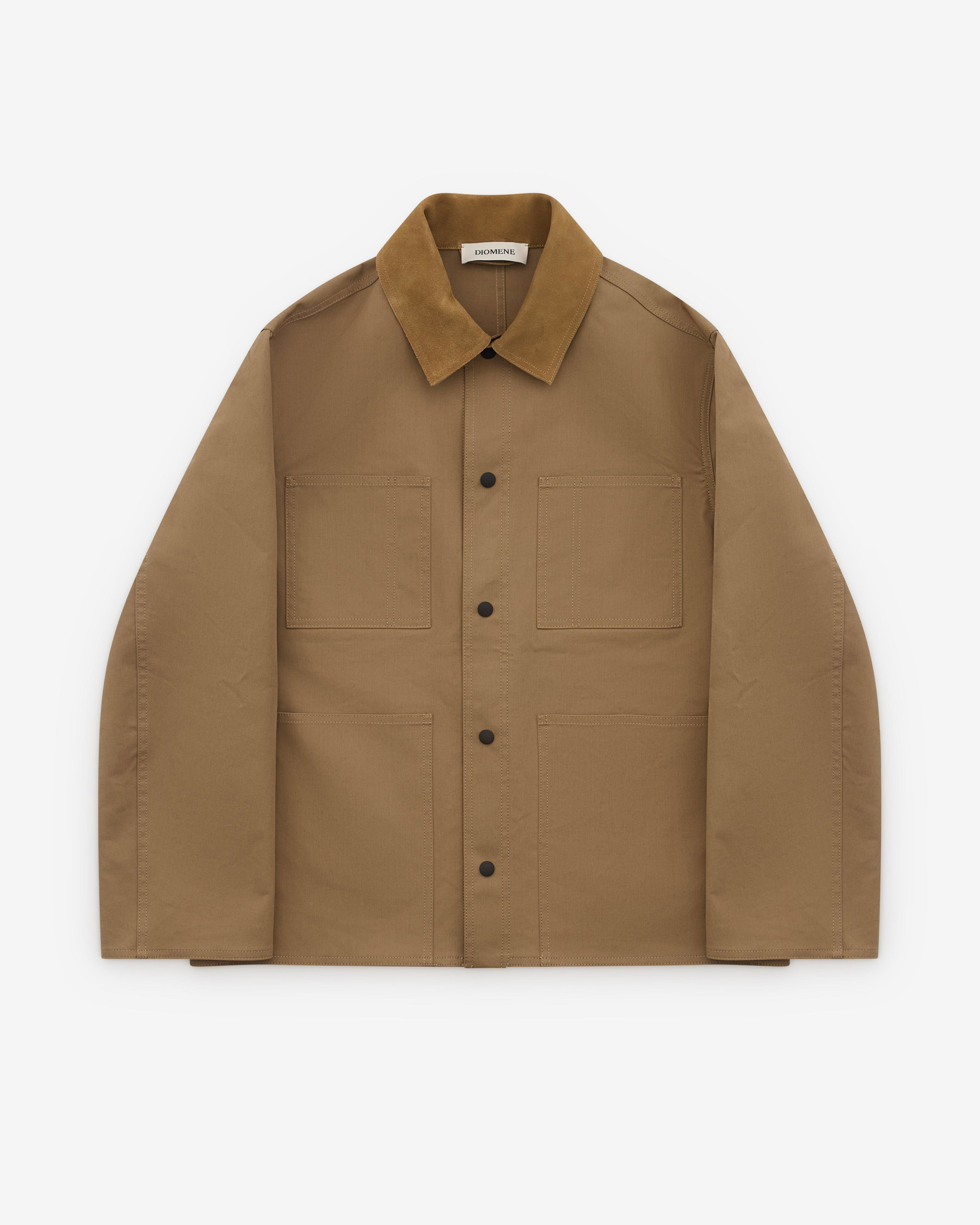 Diomene - Men’s Workwear Jacket - (Khaki) by DIOMENE