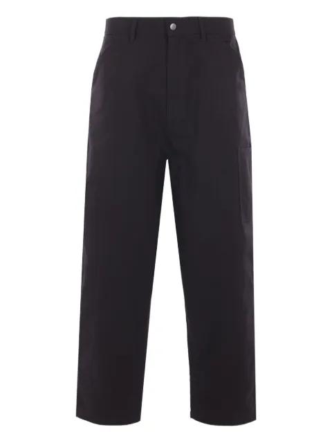 patch-pocket trousers by DIOMENE