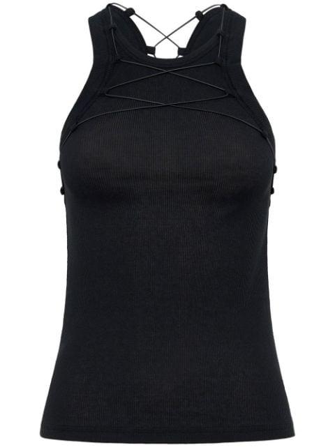 Lock cotton tank top by DION LEE