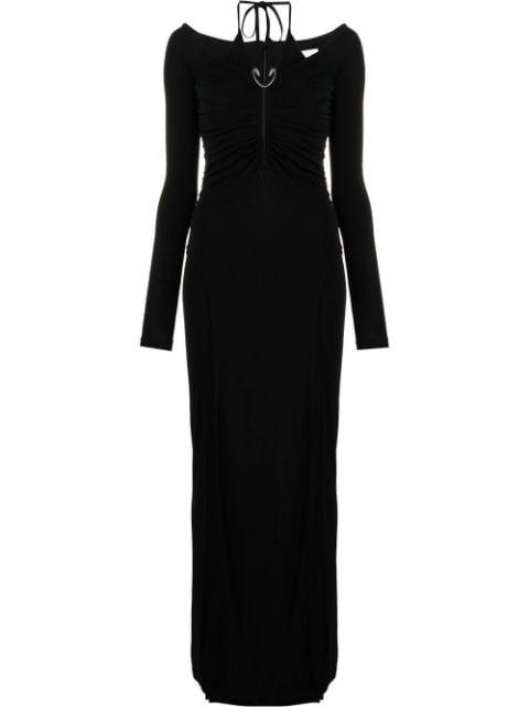 Mobious slit gown by DION LEE