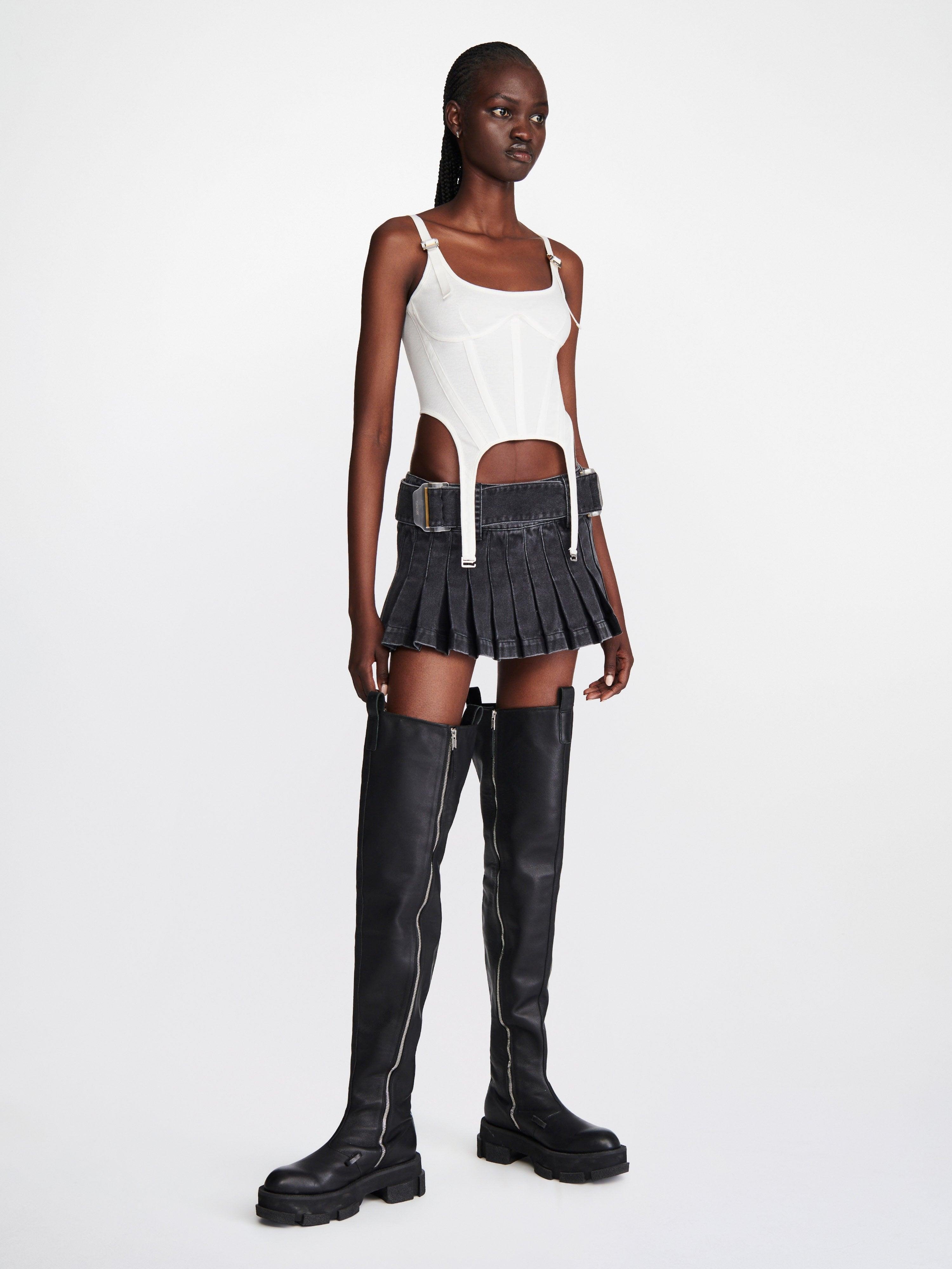 SAFETY SLIDER RIB CORSET by DION LEE