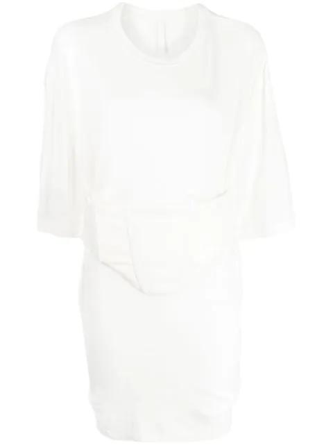 corset-detail tunic top by DION LEE
