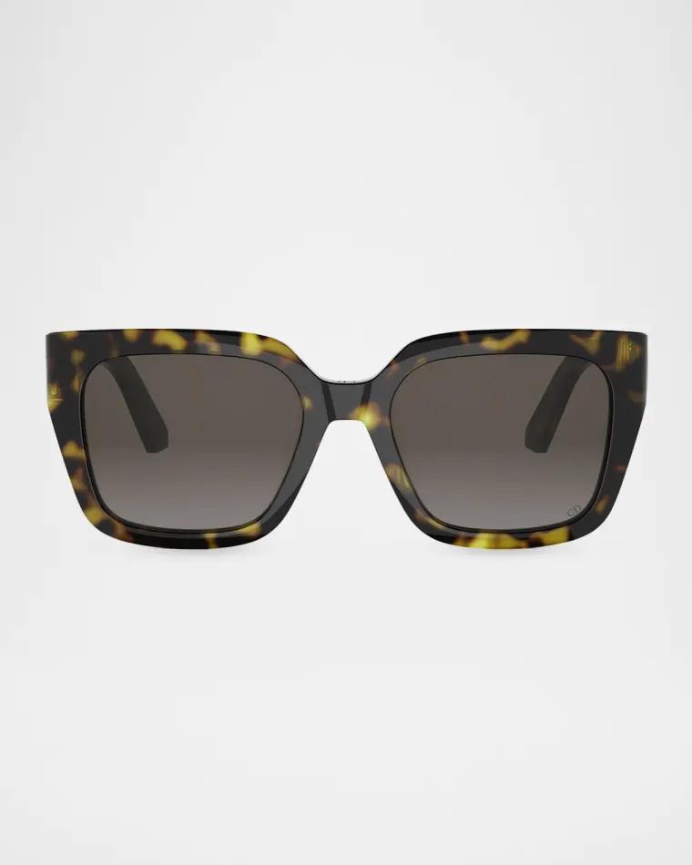30Montaigne S8U Acetate Square Sunglasses by DIOR