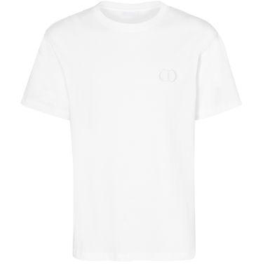 CD embroidery t-shirt by DIOR