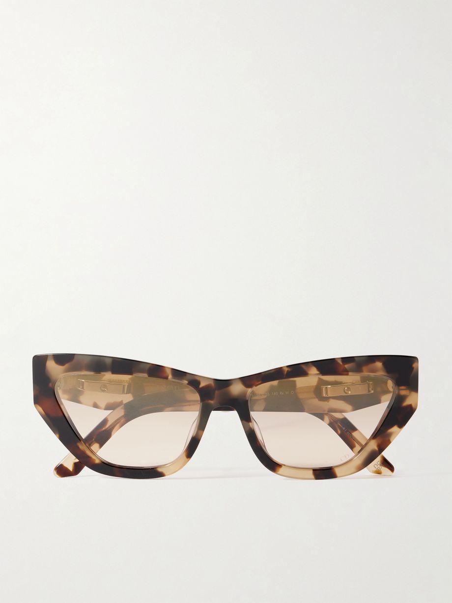 CDior B6I cat-eye tortoiseshell acetate sunglasses by DIOR