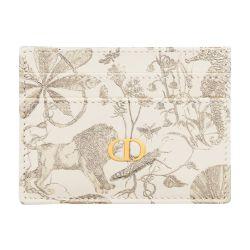 Dior Caro Freesia Card Holder by DIOR
