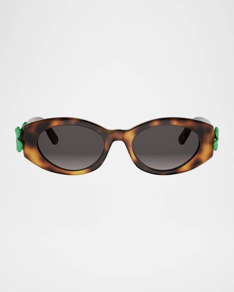 Dior Clover B1F Oval Sunglasses by DIOR