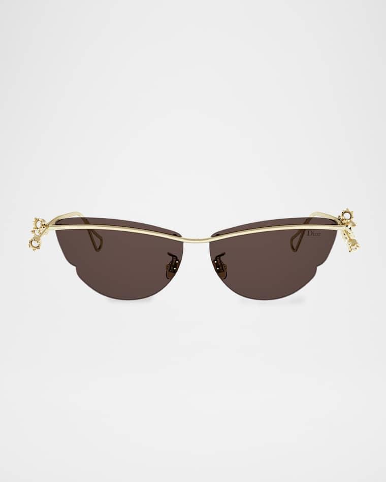 Dior Lily B1U Metal Butterfly Sunglasses by DIOR