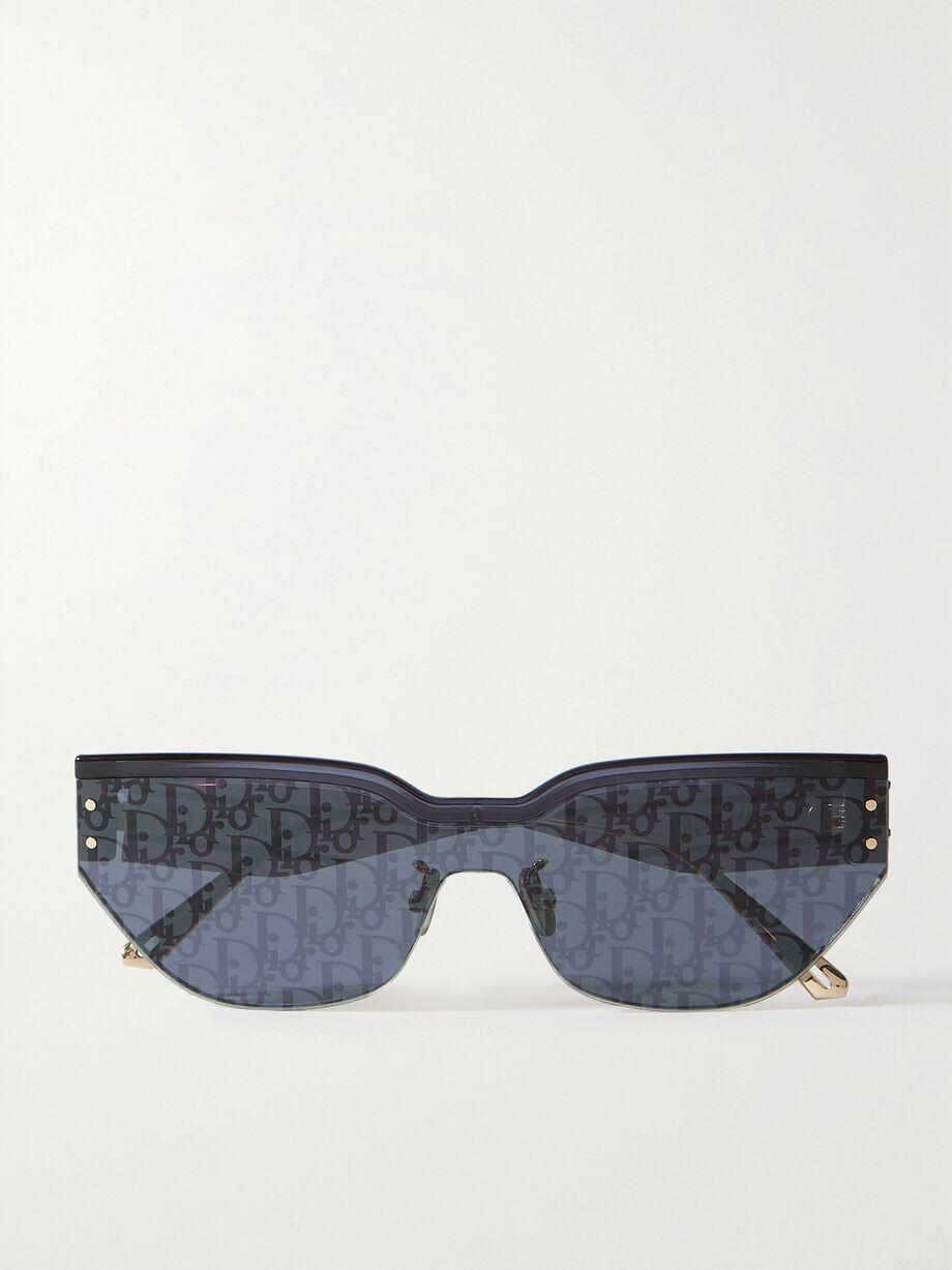 DiorClub M3U D-frame acetate and gold-tone sunglasses by DIOR